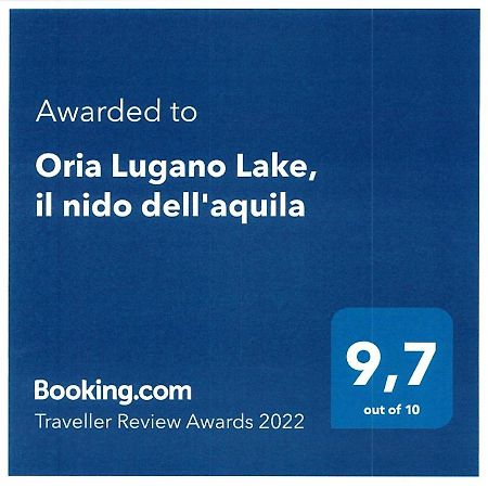 Oria Lugano Lake, Il Nido Dell'Aquila ภายนอก รูปภาพ